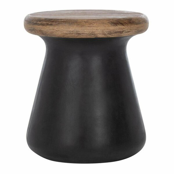 Safavieh Button Indoor & Outdoor Accent Table, Black VNN1005C